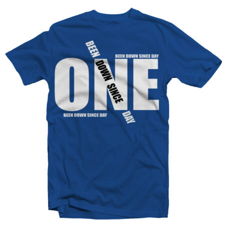 Been Down Since Day One Signature Tee (Blue)