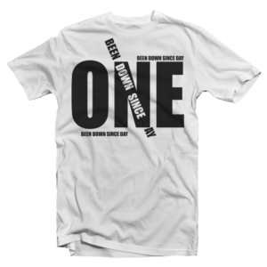 Been Down Since Day One Signature Tee (White)