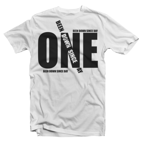 Been Down Since Day One Signature Tee (White)
