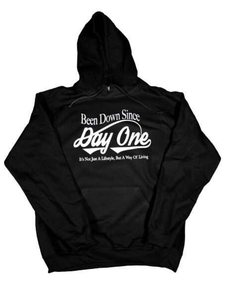 Been Down Hoodie Black & White