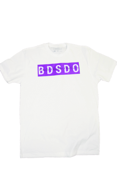 Been Down Initial White/Purple