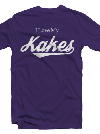 I Love My Kakes Purple