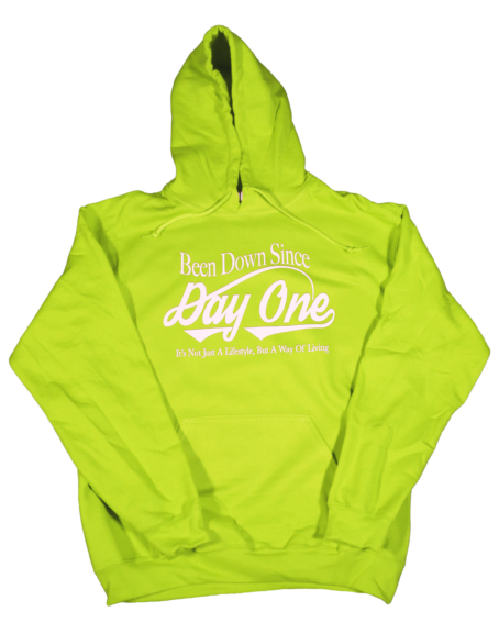 Been Down Hoodie Lime Green