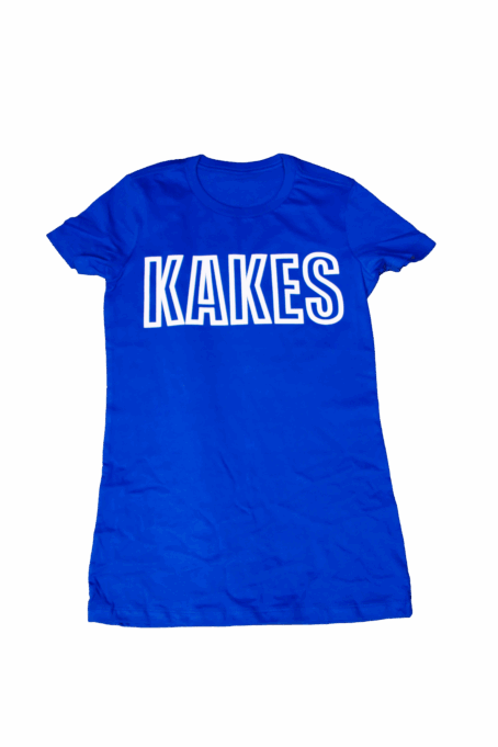 Kakes Outline Blue