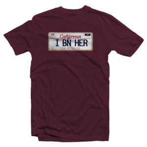 I BN HER ( Cali ) Burgundy