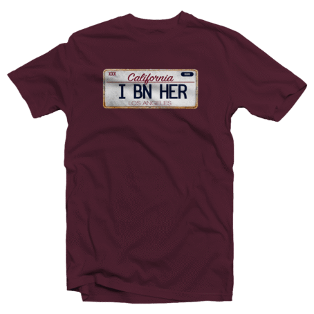 I BN HER ( Cali ) Burgundy