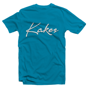 Kakes Designer Tee Ocean Blue