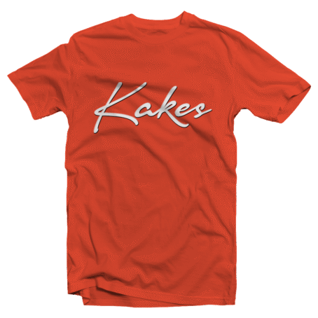 Kakes Designer Tee Orange
