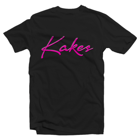 Kakes Designer Tee Black
