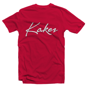 Kakes Designer Tee Red